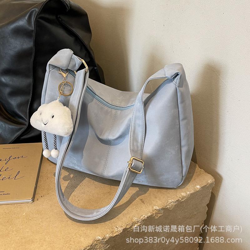 The Misty Blue Hobo Bag