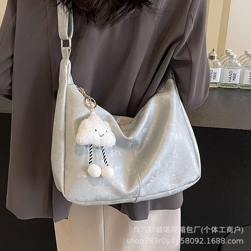 The Misty Blue Hobo Bag