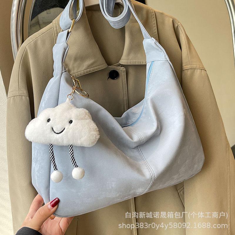 The Misty Blue Hobo Bag