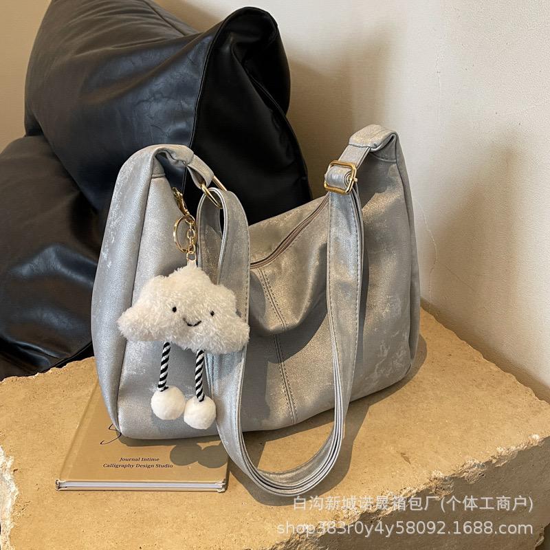 The Misty Blue Hobo Bag