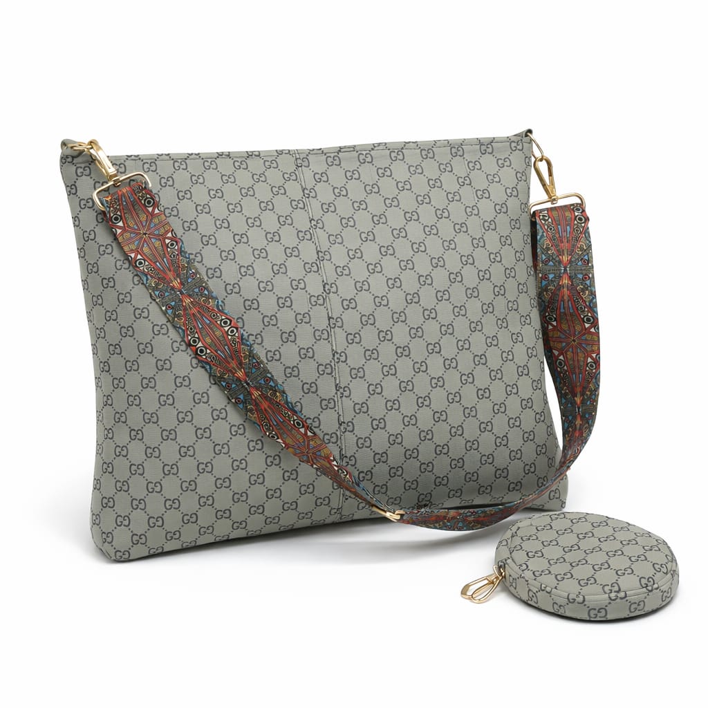 The Geo Mosaic Tote Hand Bag