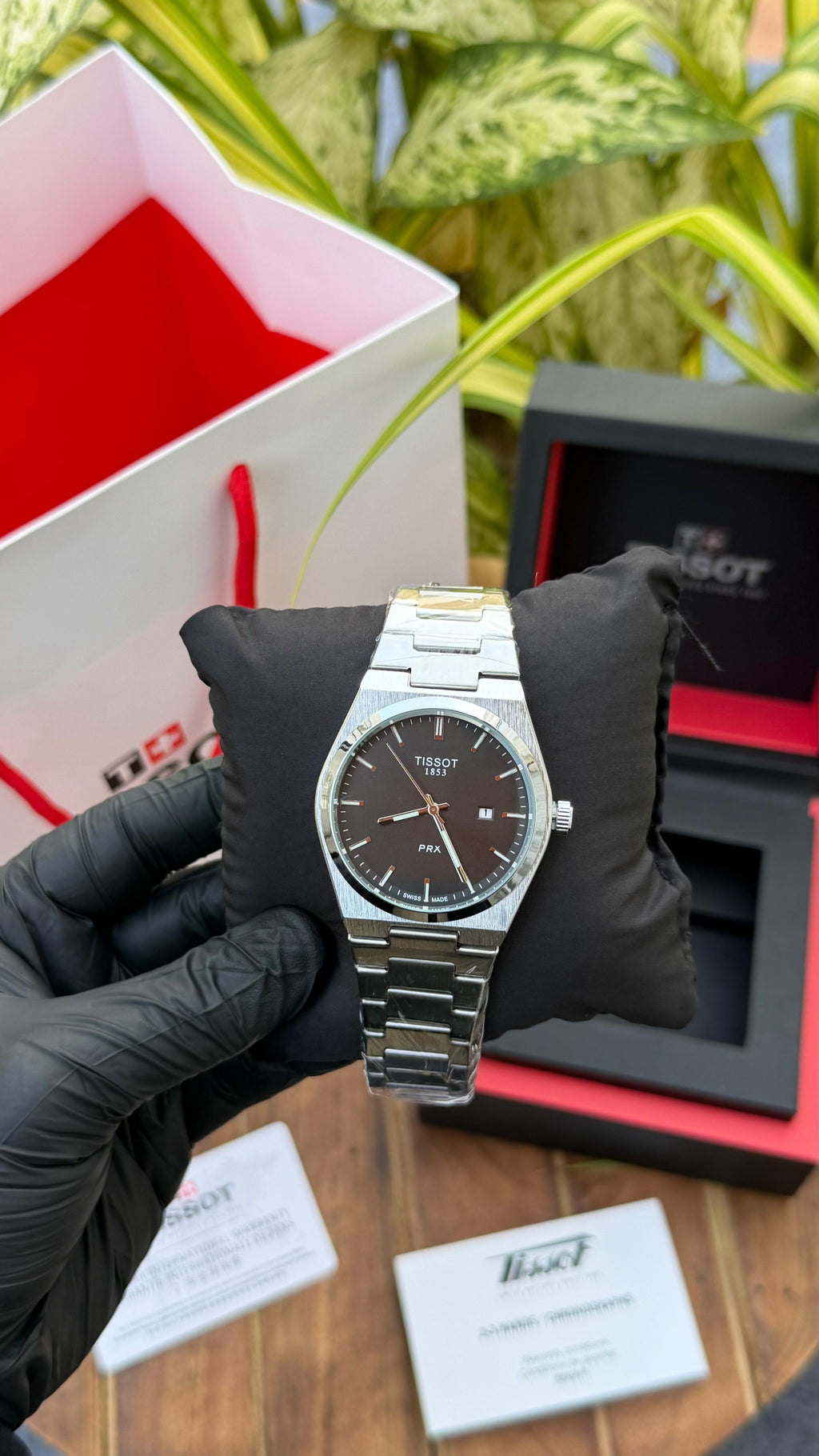 Tissot  Textured Pattern  Men's Watches