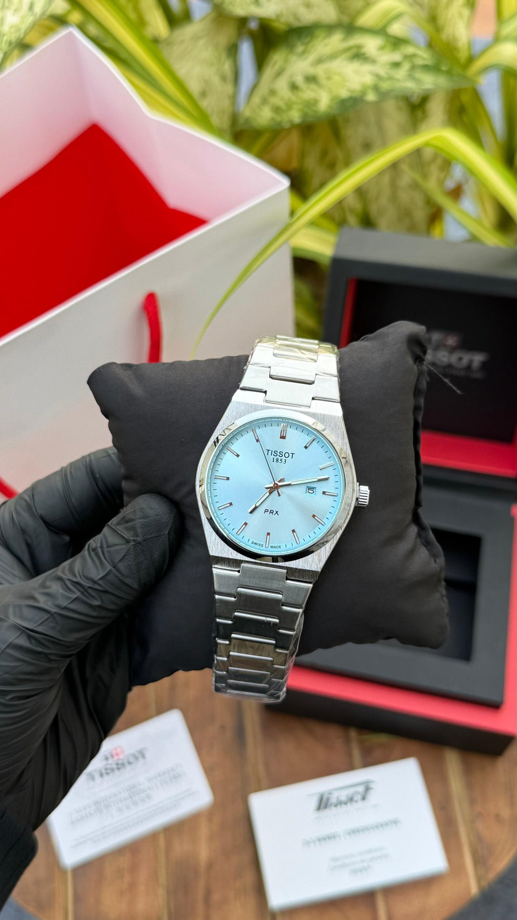 Tissot  Textured Pattern  Men's Watches