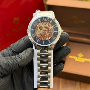 Armani Exchange Skeleton Dial Automatic men's watch