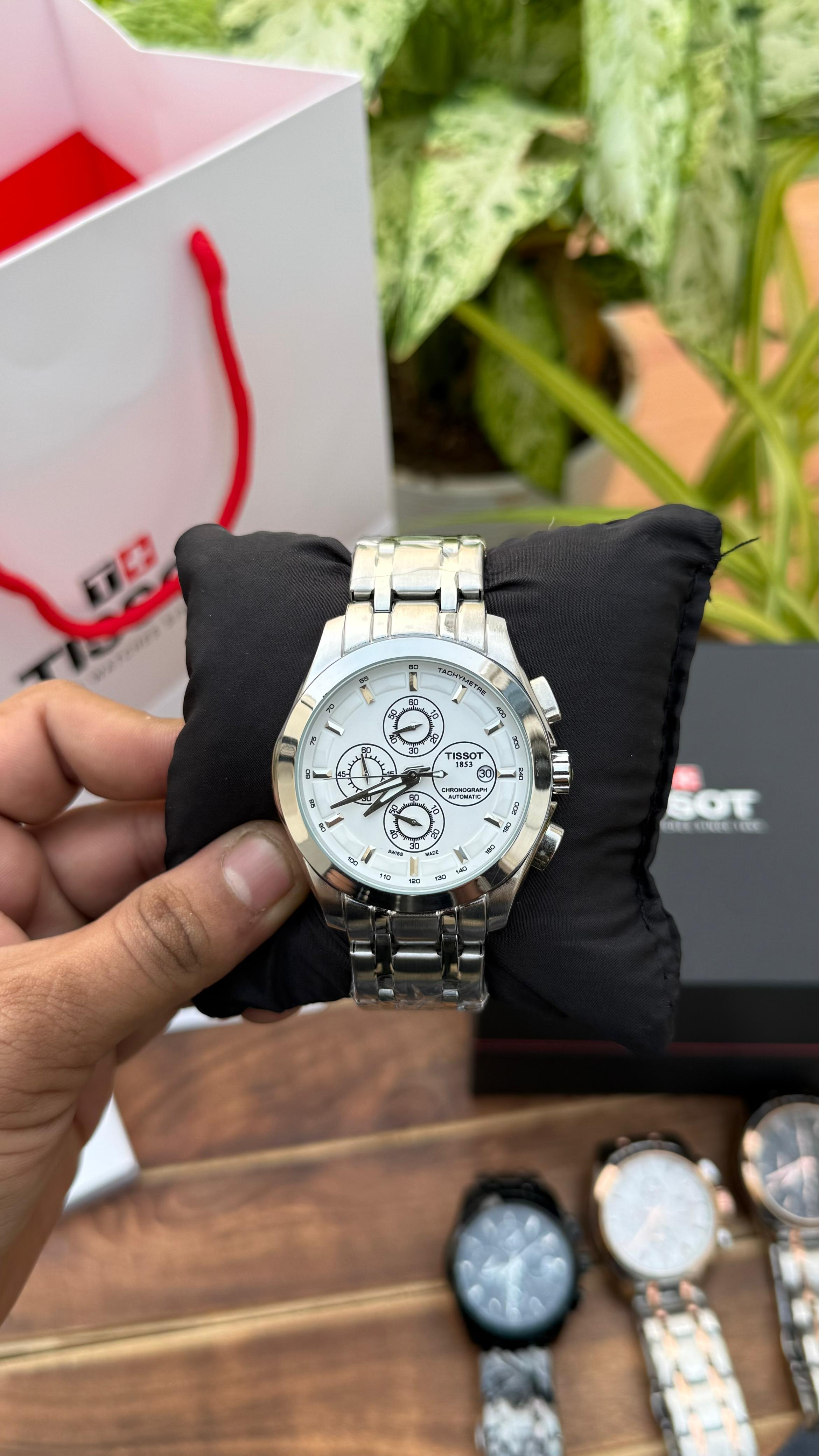 Tissot 1853 Chronograph Premium Stainless Steel Watch
