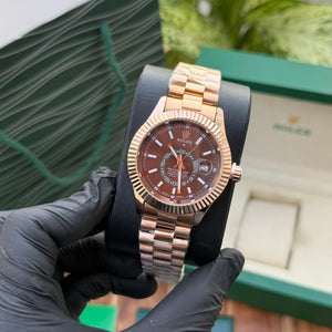 Rolex Sky-Dweller rose gold Quartz movement