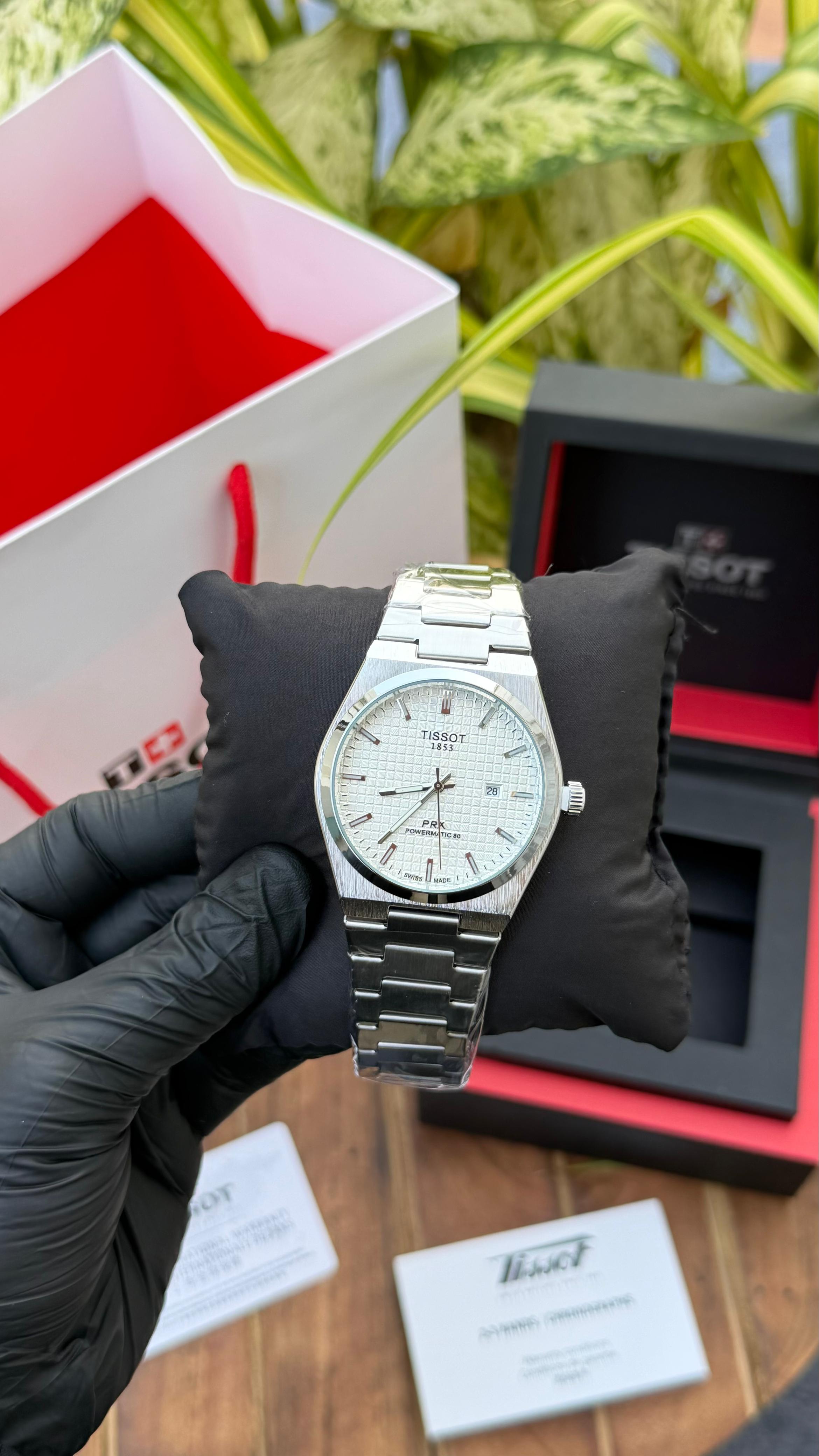 Tissot Waffle Pattern Men's Watches