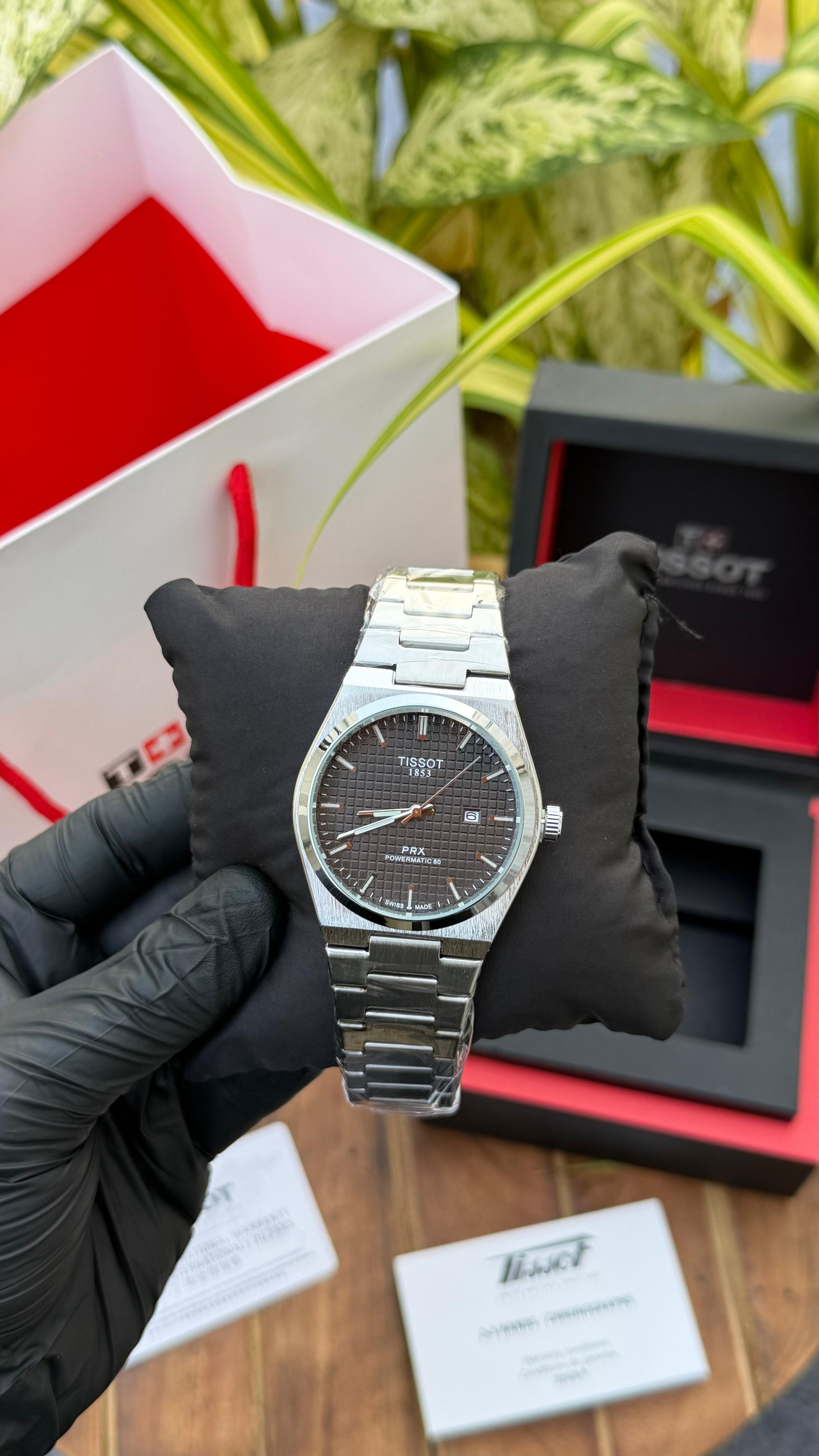 Tissot Waffle Pattern Men's Watches