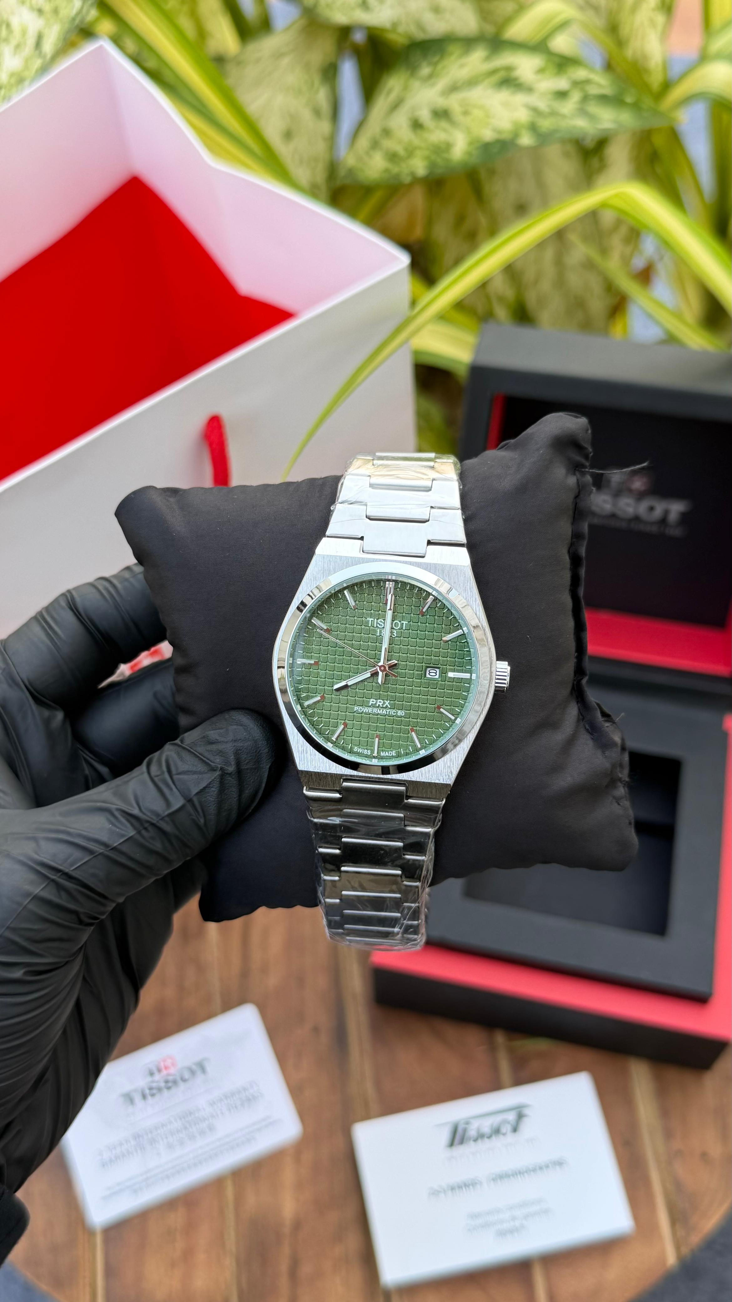 Tissot Waffle Pattern Men's Watches