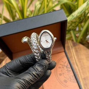 Bvlgari Serpenti Snake Edition stainless steel ladies