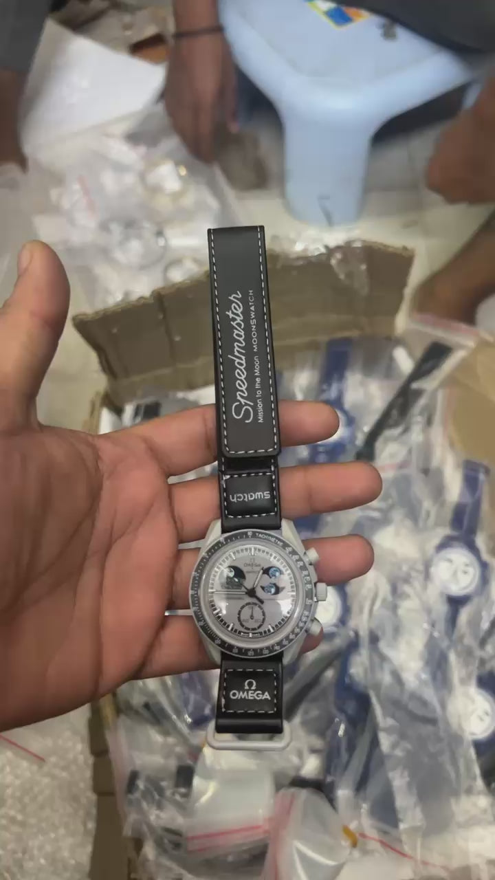 Swatch × Omega Bioceramic MoonSwatch Mission to Earthphase